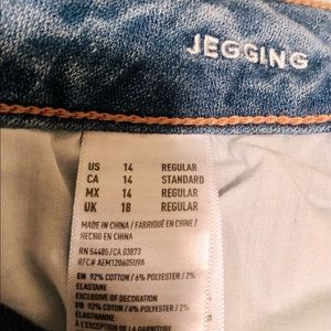 Gently used American eagle jeggings